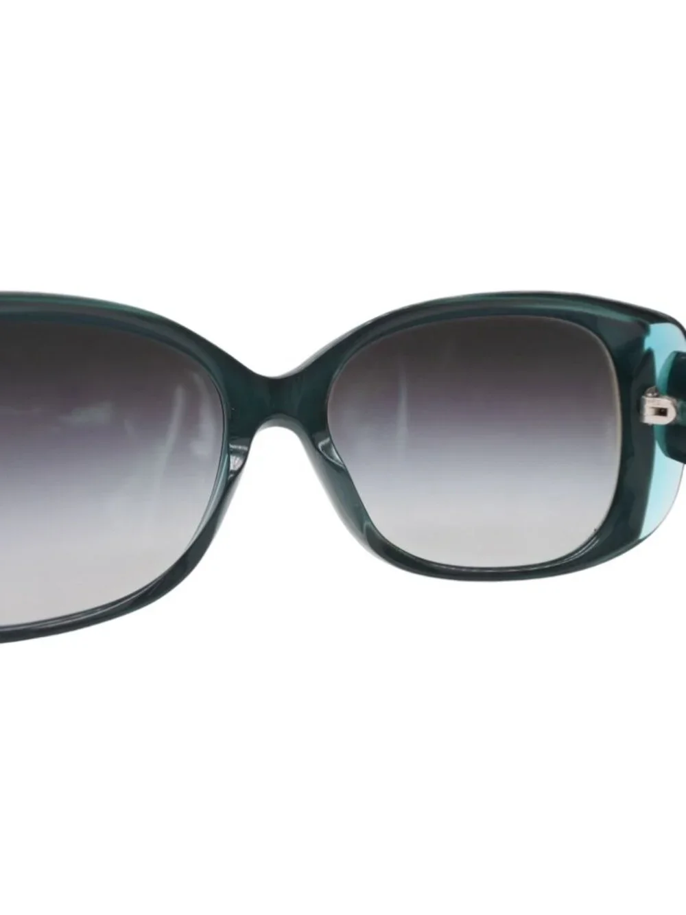 Chanel Sunglasses Eyewear CC Logo Clear Green